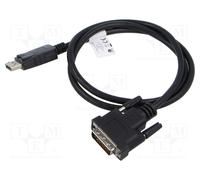 Câble adaptateur DisplayPort 1.2/ DVI-D 1m CA-DPDV-10CU-0010-BK