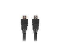 Lanberg CA-HDMI-10CC-0200-BK Câble HDMI 2.0, 20m, HDMI Type A Mâle/Mâle, contacts Or, résolution 3840x2160, Noir