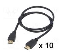 LANBERG CA-HDMI-13CC-0010-BK Câble