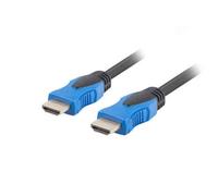 Lanberg CA-HDMI-20CU-0010-BK Câble HDMI 1 m HDMI type A (standard) Noir (CA-HDMI-20CU-0010-BK)