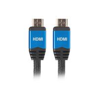 Lanberg CA-HDMI-20CU-0010-BL Câble HDMI 1 m HDMI type A (standard) Noir (CA-HDMI-20CU-0010-BL)