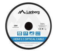 Lanberg CA-HDMI-30FB-0100-BK câble HDMI 10 m HDMI Type A (Standard) Noir