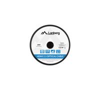 Lanberg CA-HDMI-30FB-0100-BK câble HDMI 10 m HDMI Type A (Standard) Noir