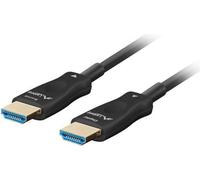 Lanberg CA-HDMI-30FB-0500-BK LANBERG HDMI CABLE M/M V2.1 50M 8K SCHWARZ OPTISCH AOC