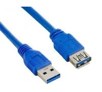 Lanberg CA-US3E-10CC-0018-B LANBERG USB-A VERLÄNGERUNGSKABEL M/W 3.0 1.8M BLAU