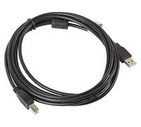 Lanberg Câble USB 2.0 A vers USB 2.0 B CA-USBA-11CC-0030-BK Noyau de ferrite Noir 3 m