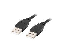 Lanberg CA-USBA-20CU-0010-BK câble USB USB 2.0 1 m Noir