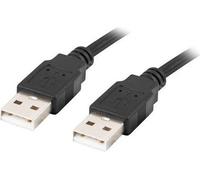 Lanberg CA-USBA-20CU-0018-BK LANBERG USB-A M/M 2.0 CABLE 1.8M BLACK