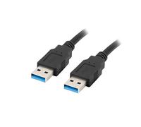 Lanberg CA-USBA-30CU-0018-BK câble USB USB 3.2 Gen 1 (3.1 Gen 1) 1,8 m Noir