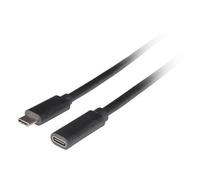 Lanberg CA-USBE-20CC-0005-BK câble USB USB 3.2 Gen 1 (3.1 Gen 1) 0,5 m USB C Noir