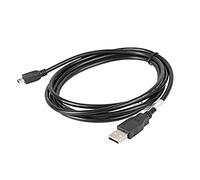 lanberg CA-USBK-10CC-0018-BK Câble USB 2.0 A mâle vers USB Mini B mâle Noir 1,8 m