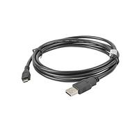 Lanberg CA-USBM-10CC-0018-BK câble USB USB 2.0 1,8 m Micro-USB B USB A 0,48 Gbit/s Noir