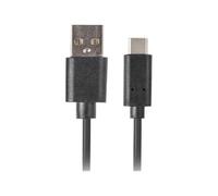 Lanberg CA-USBO-20CU-0010-BK Câble USB 1 m USB 2.0 USB A USB C Noir (CA-USBO-20CU-0010-BK)