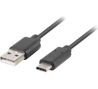 Lanberg Ca-usbo-20cu-0030-bk 3 M Câble usb-a vers usb-c noir Noir One Size