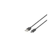 Lanberg Câble USB CA-USBO-31CU-0010-BK 1 m USB 3.2 Gen 1 (3.1 Gen 1) USB A – USB C Noir