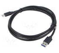 Lanberg CA-USBO-31CU-0018-BK câble USB USB 3.2 Gen 1 (3.1 Gen 1) 1,8 m USB C USB A Noir