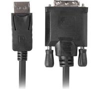 Lanberg Câble adaptateur DisplayPort v1.2 - DVI-D (24+1) M/M 3m noir Dual Link