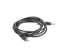 lanberg Câble Audio stéréo CA-MJMJ-10CC-0020-BK - 2 m - Noir