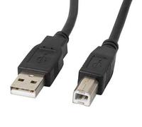 lanberg cable ca usba 11cc 0010 bk usb a to usb b m m 1 m