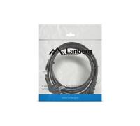 LANBERG Câble d'alimentation CA-C13C-11CC-0050-BK SCHUKO / IEC320 C13 Connecteurs 5 mètres