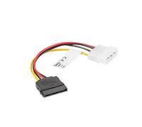 Lanberg câble d'alimentation molex mâle vers sata femelle 15 cm