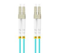 lanberg cable de fibre optique lc upc duplex om3 50 125 lszh 1 m