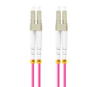 lanberg cable de fibre optique lc upc duplex om4 50 125 lszh 5 m