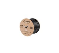Lanberg câble de réseau Noir 305 m Cat5e U/UTP (UTP) - LCU5-30CU-0305-BK