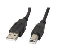 LANBERG Câble d'imprimante USB mâle vers USB mâle avec FERRITE Noir 0-5 M