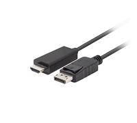 Lanberg Câble DisplayPort vers HDMI CA-DPHD-11CC-0018-BK 1,8 m