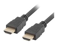 Lanberg Câble HDMI 4K Ultra HD Prise mâle/mâle Noir