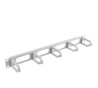 Lanberg Panneau de gestion de câbles Type B 19'' 1U Gris