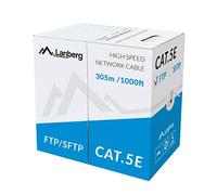 Lanberg Câble réseau LCF5-10CC-0305-S Cat5e F/UTP Gris 305 m