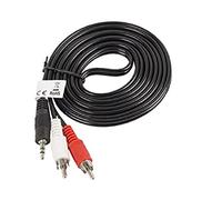 LANBERG Câble stéréo Jack 3.5mm / 2X mâle RCA 2m