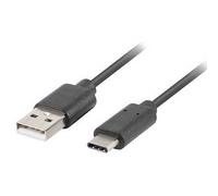 Lanberg CA-USBO-31CU-0018-BK câble USB USB 3.2 Gen 1 (3.1 Gen 1) 1,8 m USB C USB A Noir