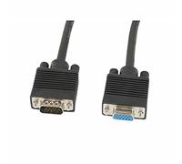 lanberg Câble VGA Macho HEMBRA FERRITA Negro 5 m