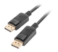 env.-dpdp 10cc-bk displayport 1.1 a 0018 (19 broches) vers fiche displayport (19 broches) 4 k câble noir 1,8 m