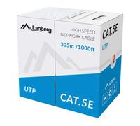 LCU5-10CC-0305-B Câbles U/UTP 4x2x24AWG Fil CCA PVC Bleu 305m RCR : Fca LANB