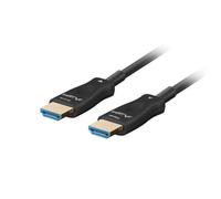 Lanberg Cle HDMI M/M v2.1 40M 8K black optical OAC - 5901969437546