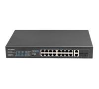 LANBERG Commutateur 16X 100MB Poe+/2X 1GB/1X SFP Rack 19" No GESTIONADO Gigabit ETHERNET 250W