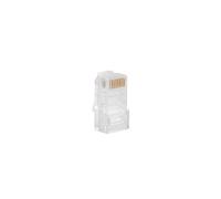Lanberg CONECTOR DE Red RJ45 - Para CABLEADO UTP CAT5E - Bolsa DE 100 UNIDADES - PLU-5000