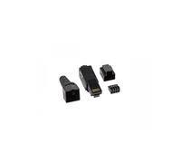 LANBERG Connecteur 8P8C LAN CAT6 Noir