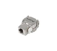LANBERG CONNECTEUR KEYSTONE RJ45 SANS OUTILS VERS LSA CAT.6 FTP 180 DEGRÉS