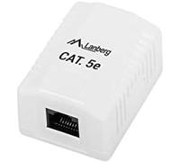 LANBERG Connecteur RJ45 Catégorie 5 UTP OU5-0001-W Blanc