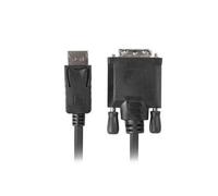 Lanberg Displayport(M) V1.2->Dvi-D(M)(24+1) 1.8M Schwarzes D