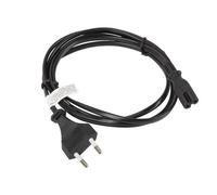 Lanberg EIGHT Schuko mâle vers IEC 320 C7 EU câble d'alimentation mâle 1,8 mètres noir CA-C7CA-10CC-0018-BK