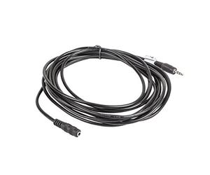 lanberg env.-mjfj 10cc-0050 BK mâle vers Jack 3.5 mm Femelle stéréo Jack Audio câble 5 m Noir