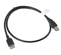 lanberg env.-usbe 10cc 0007 -BK USB 2.0 A mâle vers USB A Femelle Extender, 70 cm Noir