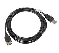lanberg env.-usbe 10cc 0018 -BK USB 2.0 A mâle vers USB A Femelle Extender, Noir 1,8 m
