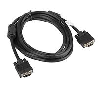lanberg env.-vgac 10cc-0030 B VGA (15 Broches) vers fiche VGA (15 Broches) Câble avec Noyau de ferrite, 3 m Noir